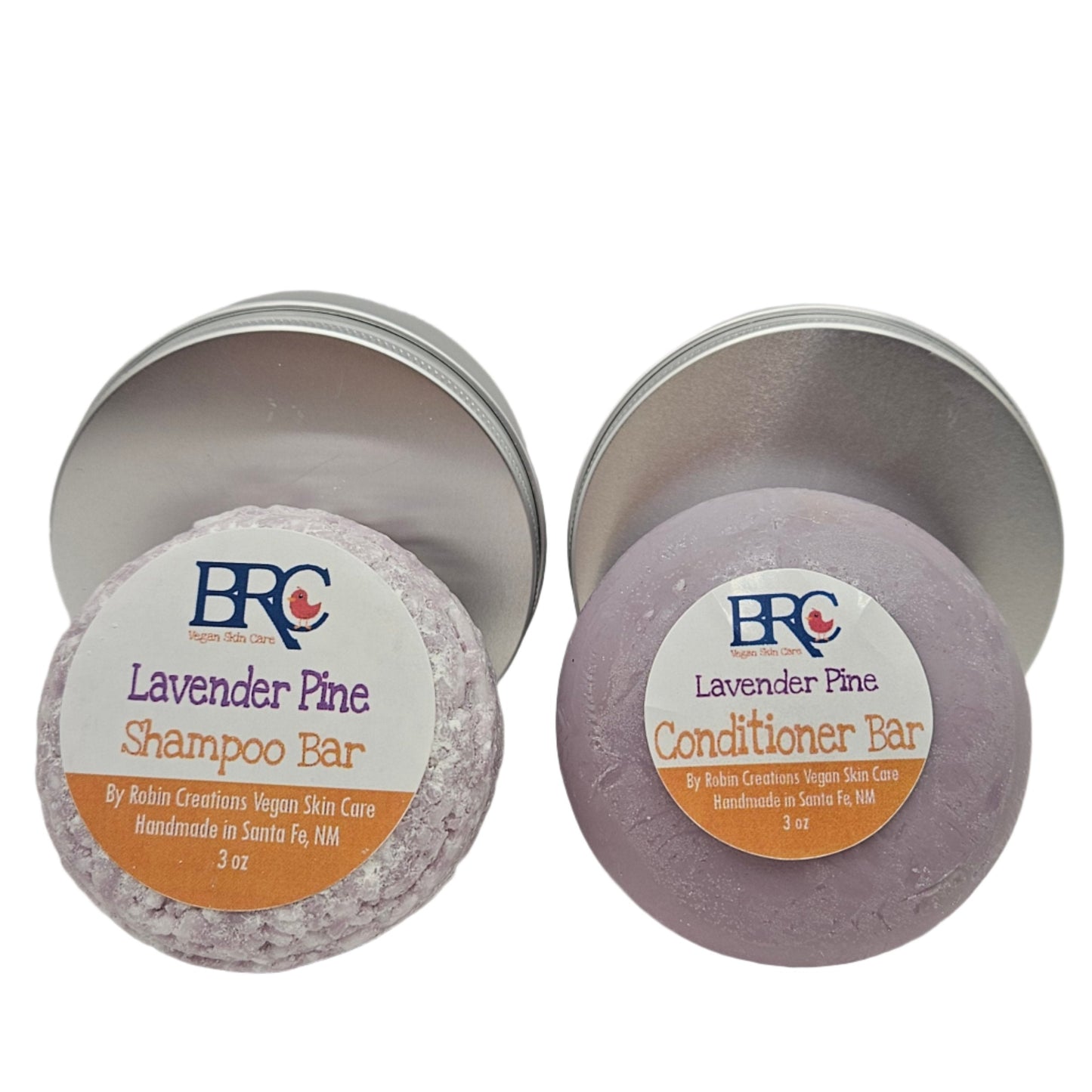 Handcrafted Natural Sulfate-Free Shampoo & Conditioner Bar Set - Blessings Grow Meadows