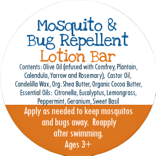 Last Chance! Bug & Mosquito Repellent Lotion Bars - Deet-Free & Reef Safe - Blessings Grow Meadows