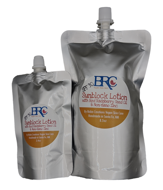 SPF 30 Broad Spectrum Mineral Sunblock Lotion - 100% Reef Safe - Blessings Grow Meadows