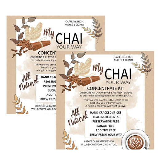 DIY Chai Tea Kit | Pack of 2 | Tea n More - BuyNebraska.com ~ Blessings Grow Meadows