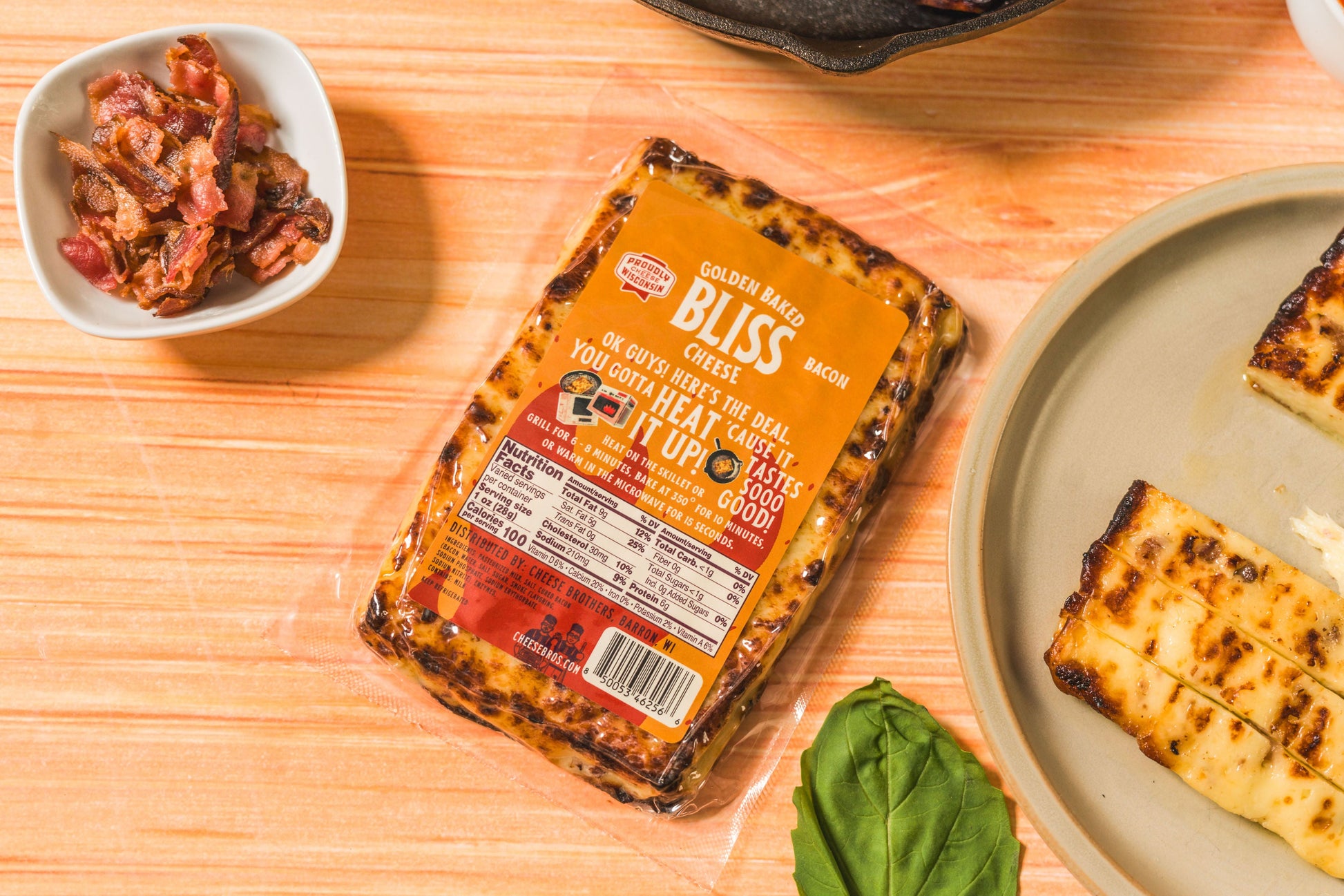 Bacon Golden Baked Bliss Cheese - Blessings Grow Meadows