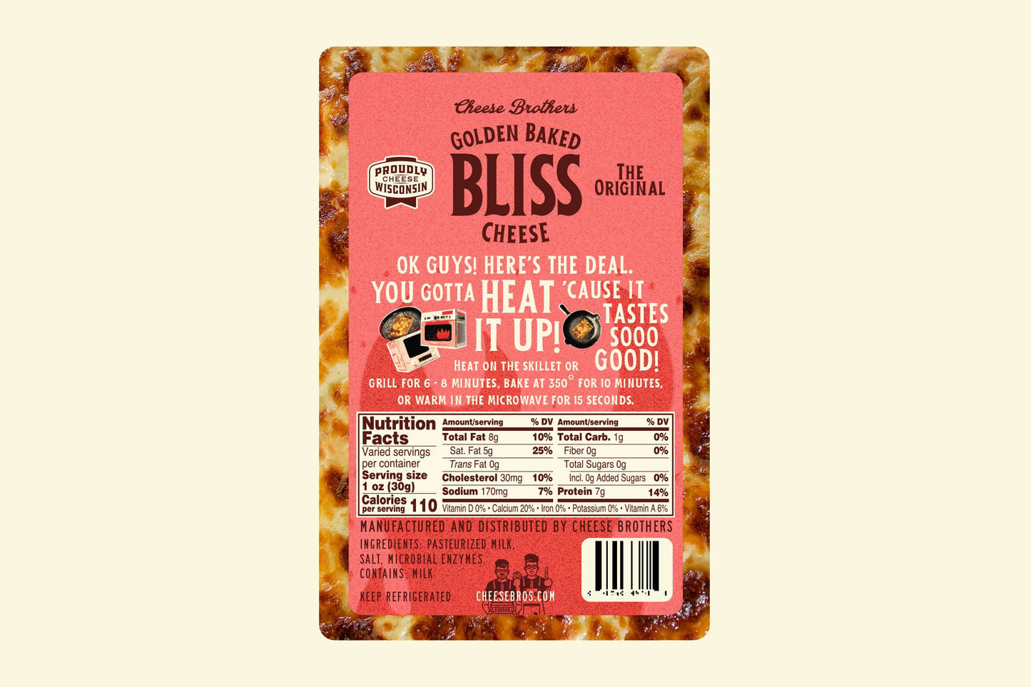 Golden Baked Bliss Cheese - Blessings Grow Meadows