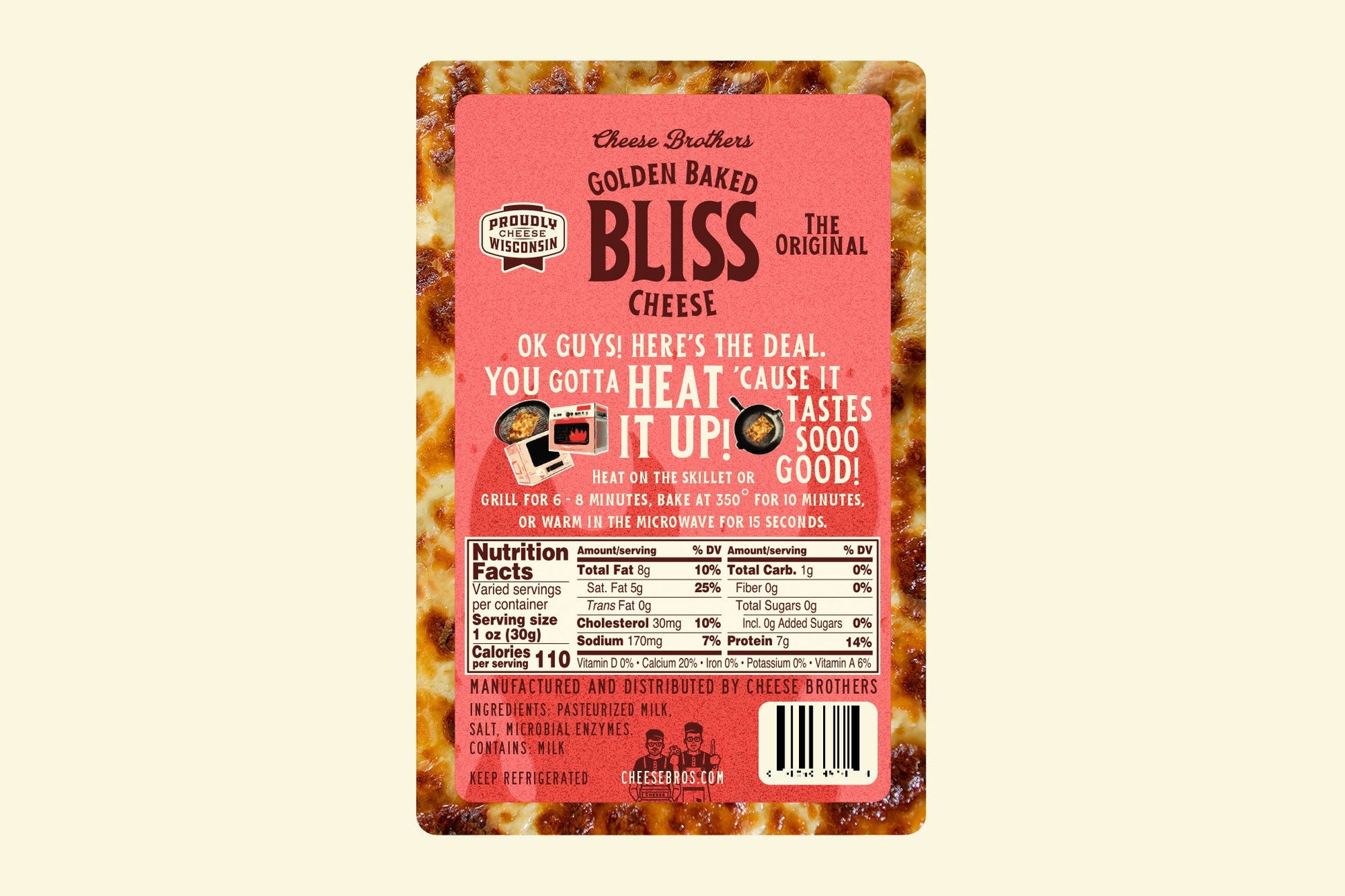 Golden Baked Bliss Cheese - Blessings Grow Meadows