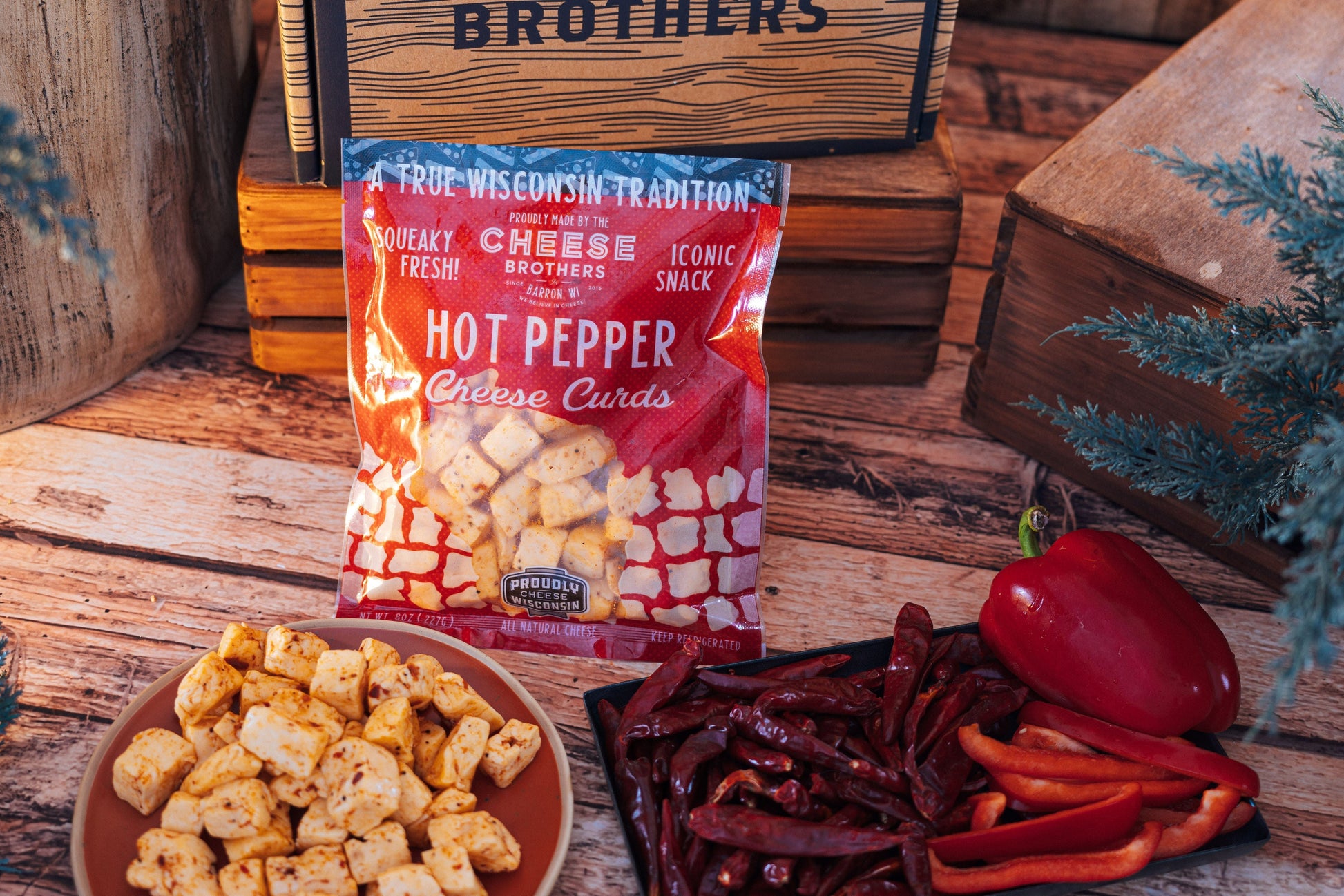 Deluxe Char-Curd-Erie Box from Cheese Brothers, Inc. featuring assorted cheeses and curated cheese gifts in an elegant package.