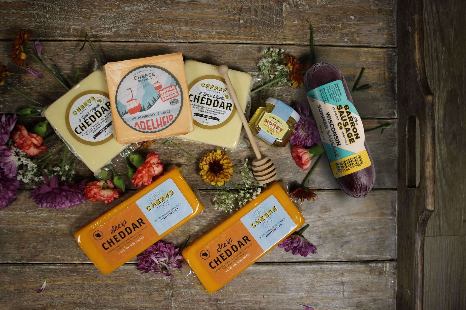 "Hope You're Feeling Cheddar Soon" Gift Basket - Blessings Grow Meadows