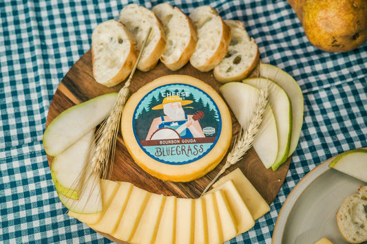 "Bluegrass" Bourbon Gouda - Blessings Grow Meadows