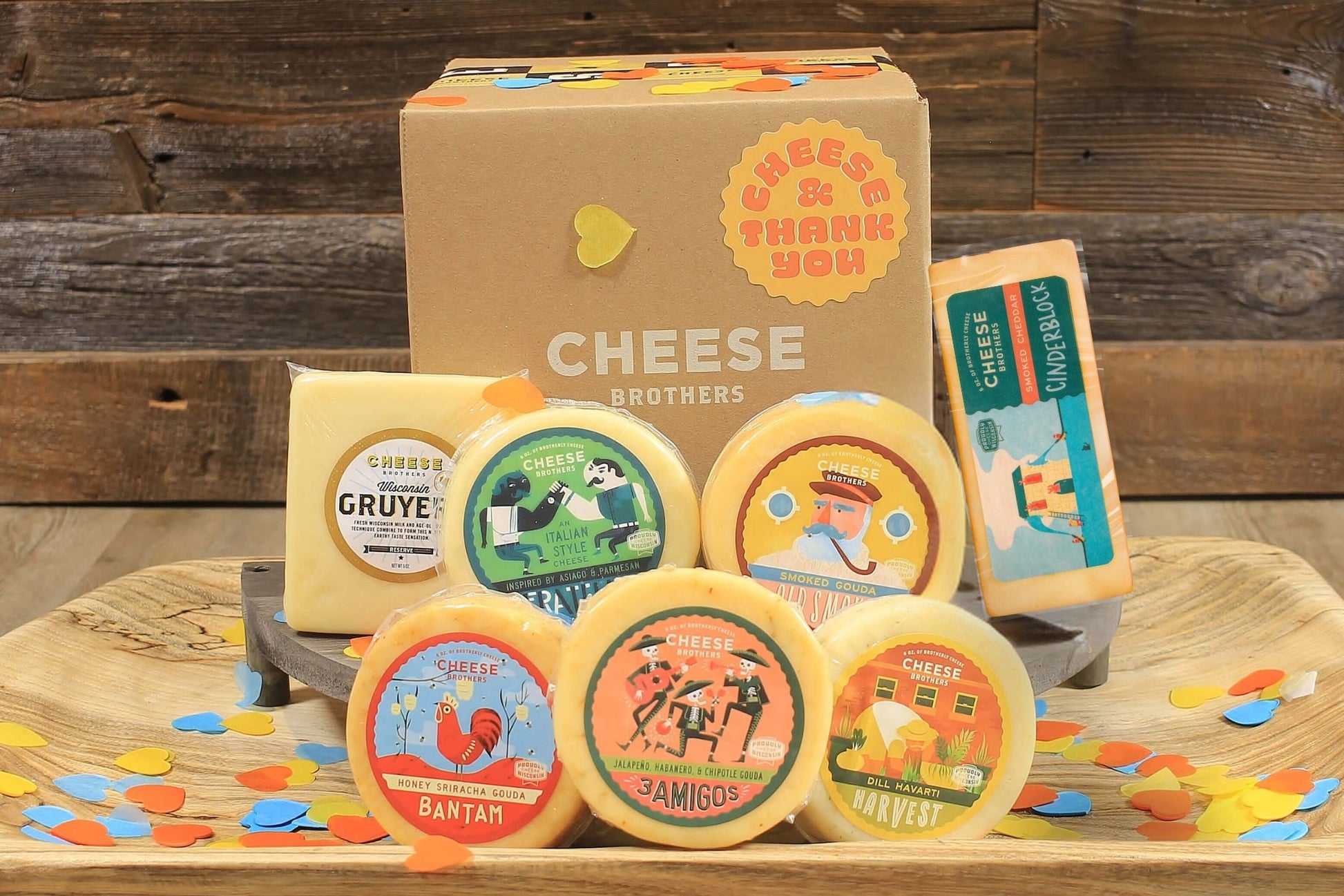 Cheese and Thank You Box - Blessings Grow Meadows