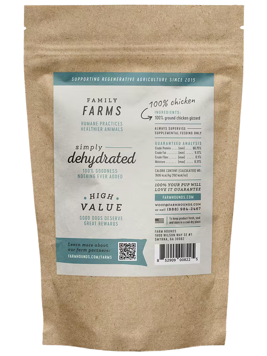 Chicken Gizzard Sticks - Farm Hounds ~ Blessings Grow Meadows