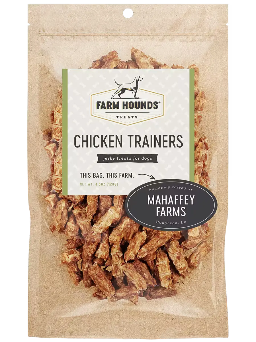Farm Hounds Chicken Trainers in front view, lightweight trainers designed for chicken training and outdoor activities.