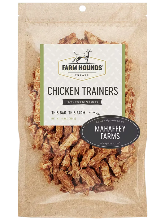 Farm Hounds Chicken Trainers in front view, lightweight trainers designed for chicken training and outdoor activities.