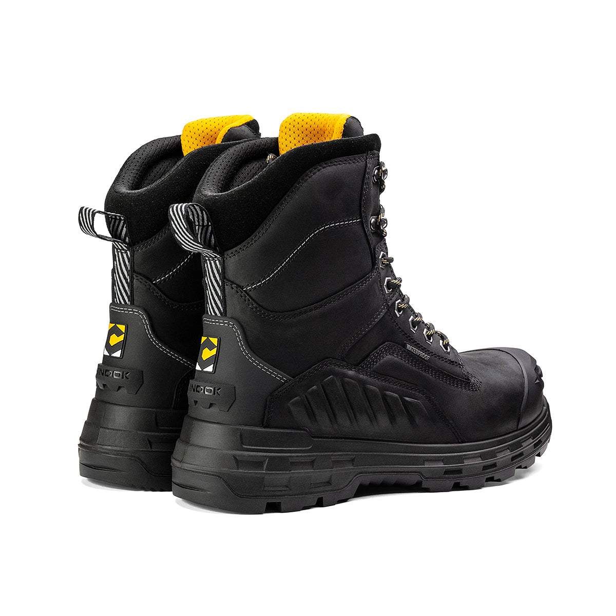 Wildwood 8” Waterproof Composite Toe Black Boot - Made in USA - Blessings Grow Meadows