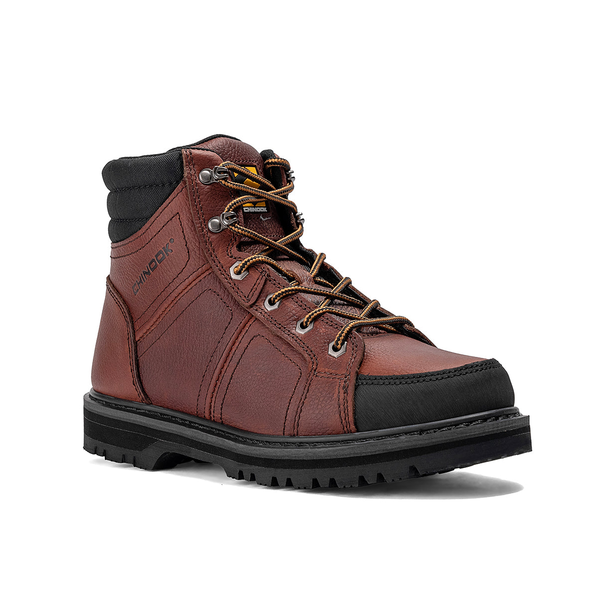 Contractor 6" Soft Toe Leather Work Boot – Brown - Blessings Grow Meadows