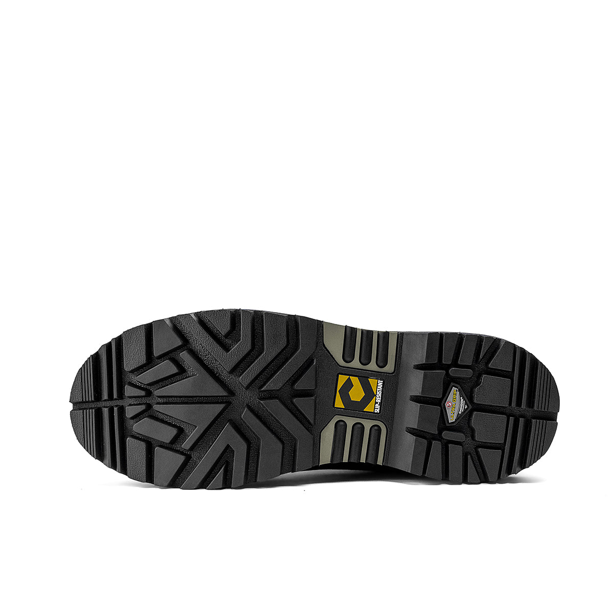 Tarantula 8" Steel Toe Men’s Waterproof Work Boot - Black - Blessings Grow Meadows