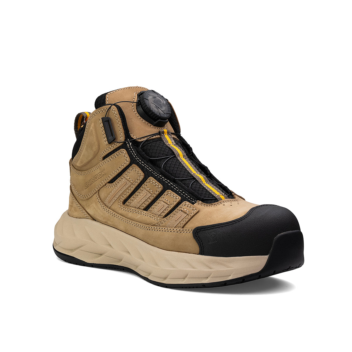 Pro Safety Mid 6" Composite Toe Men’s Shoe - Tan - Blessings Grow Meadows