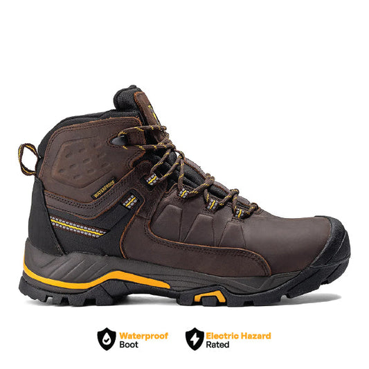 Appalachia 6" Waterproof Leather Hiking Boot – Brown - Blessings Grow Meadows