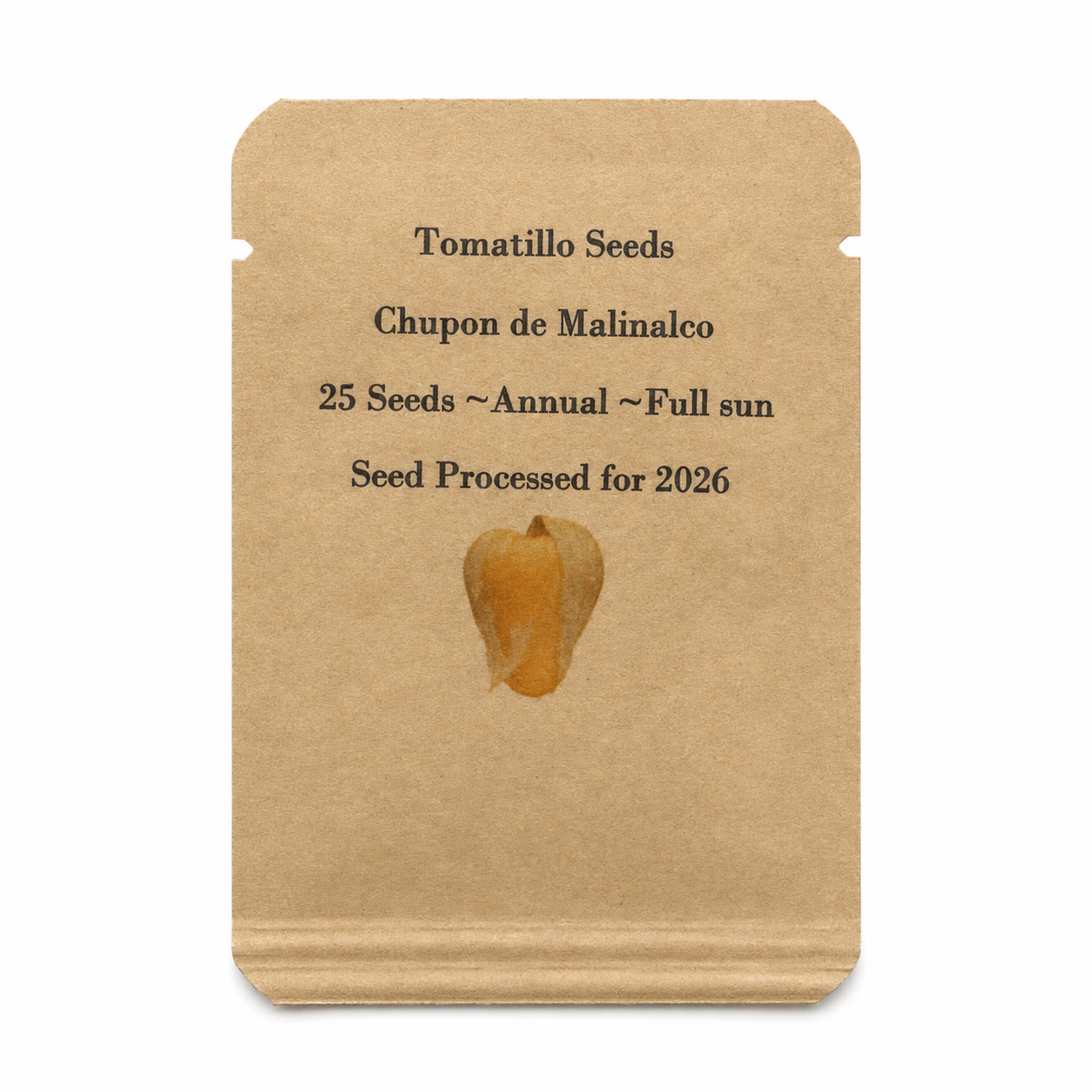 Chupon de Malinalco Tomatillo Seeds – 25 Seeds, Heirloom Mexican Variety, Salsa & Fresh Eating