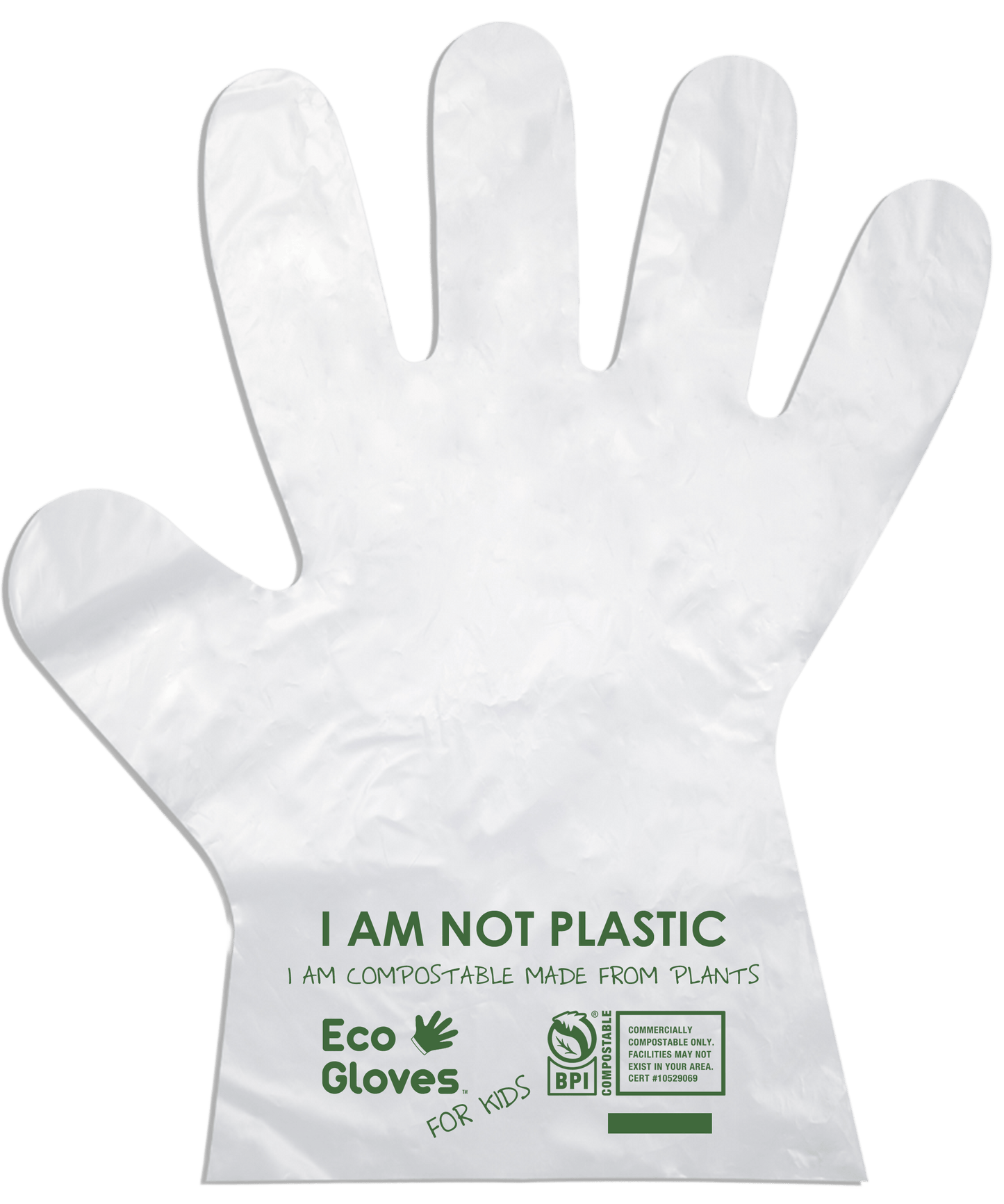 Compostable Disposable Gloves - Clear (100 gloves/box) | Eco Gloves - Eco Gloves ~ Blessings Grow Meadows