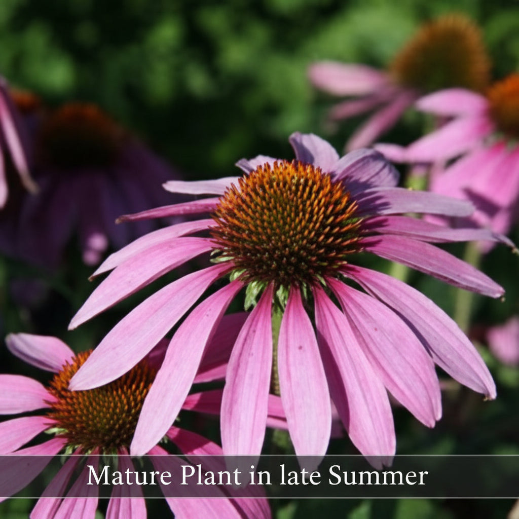 Purple Coneflower Live Plant – Echinacea purpurea – Native Pollinator Perennial – Zones 3–9