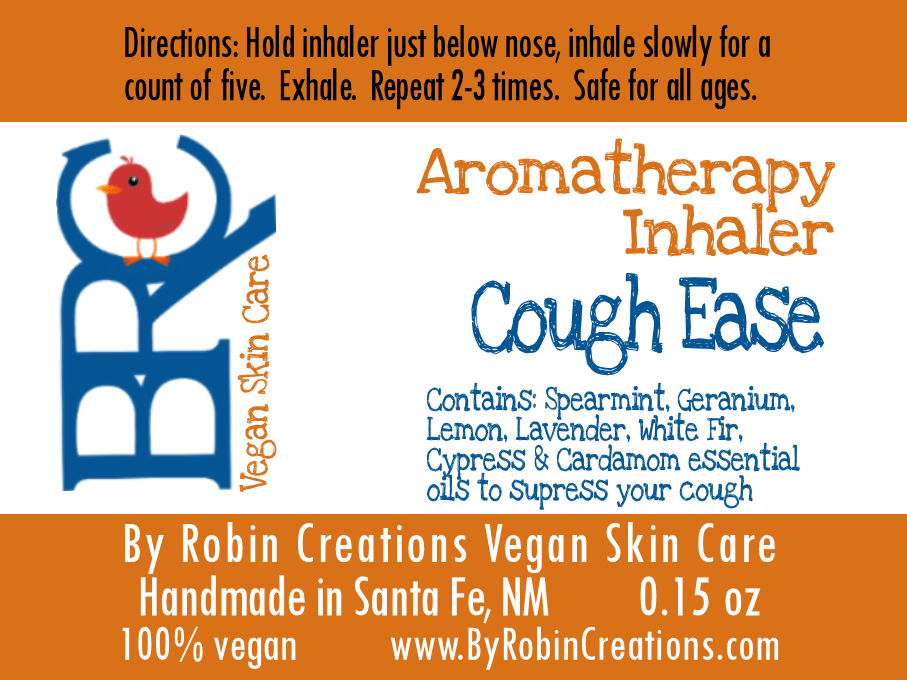 Cough Ease Aromatherapy Inhaler - Blessings Grow Meadows