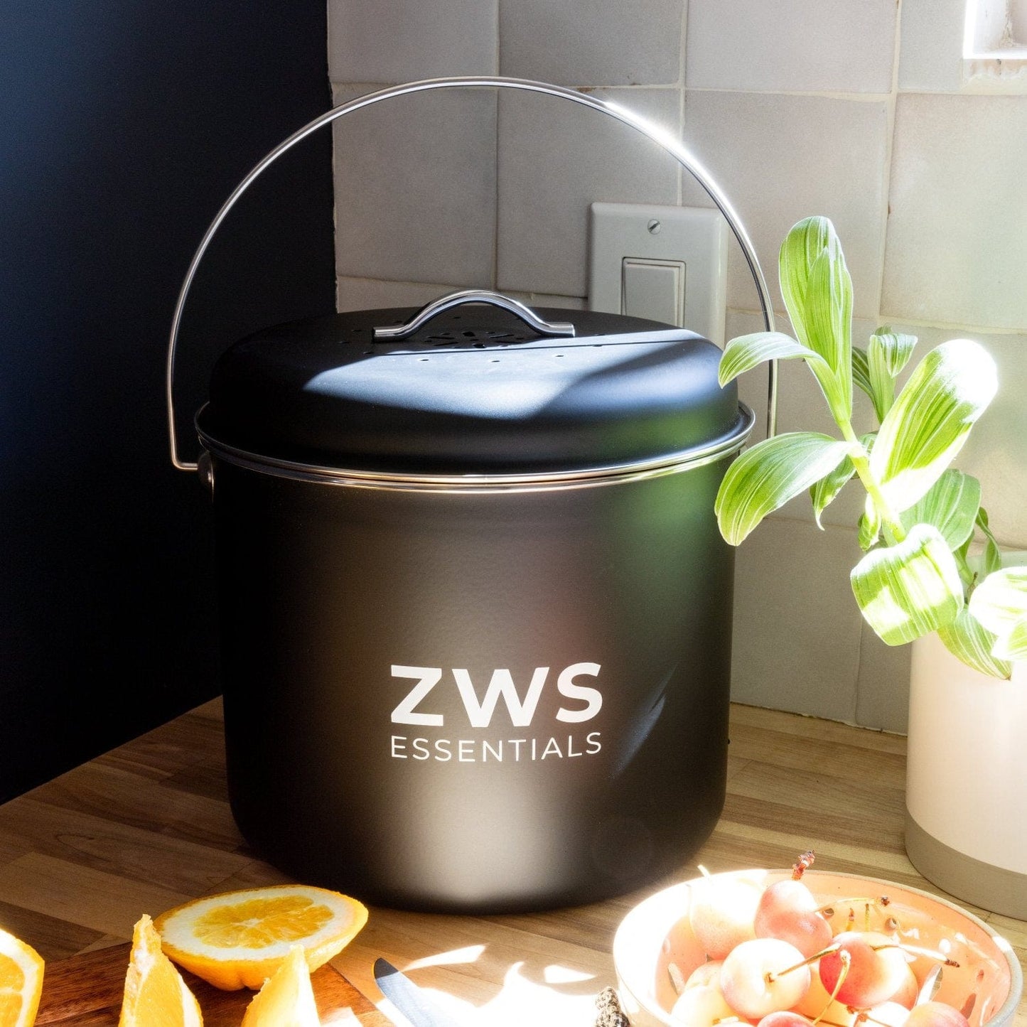 Countertop Compost Bin - ZeroWasteStore.com ~ Blessings Grow Meadows