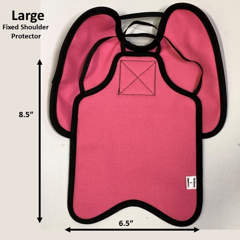 Navy hen apron with shoulder protectors by Crazy K Farm Pet and Poultry for chickens, designed to protect hens from pecking injuries.