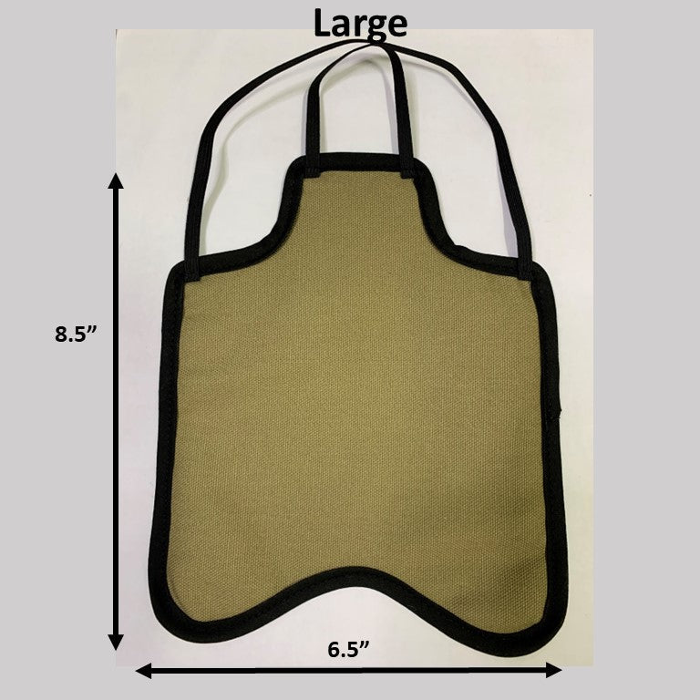 Navy hen saddle for small bantams, Crazy K Farm Pet and Poultry, back pack style chicken apron for hens, made in the USA.