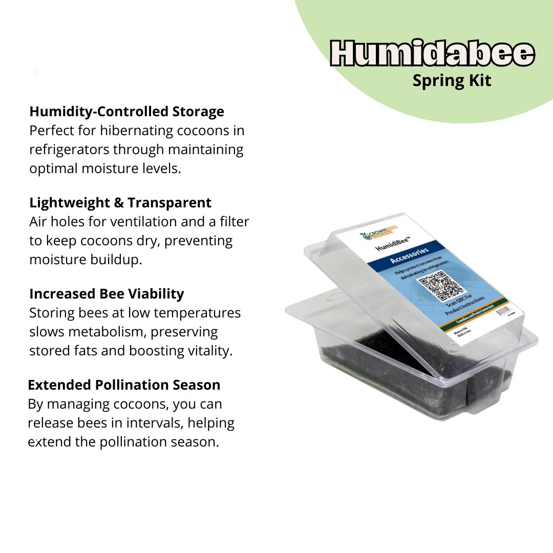 Cabana Bee House & Complete Kit with Bee Certificate - Blessings Grow Meadows