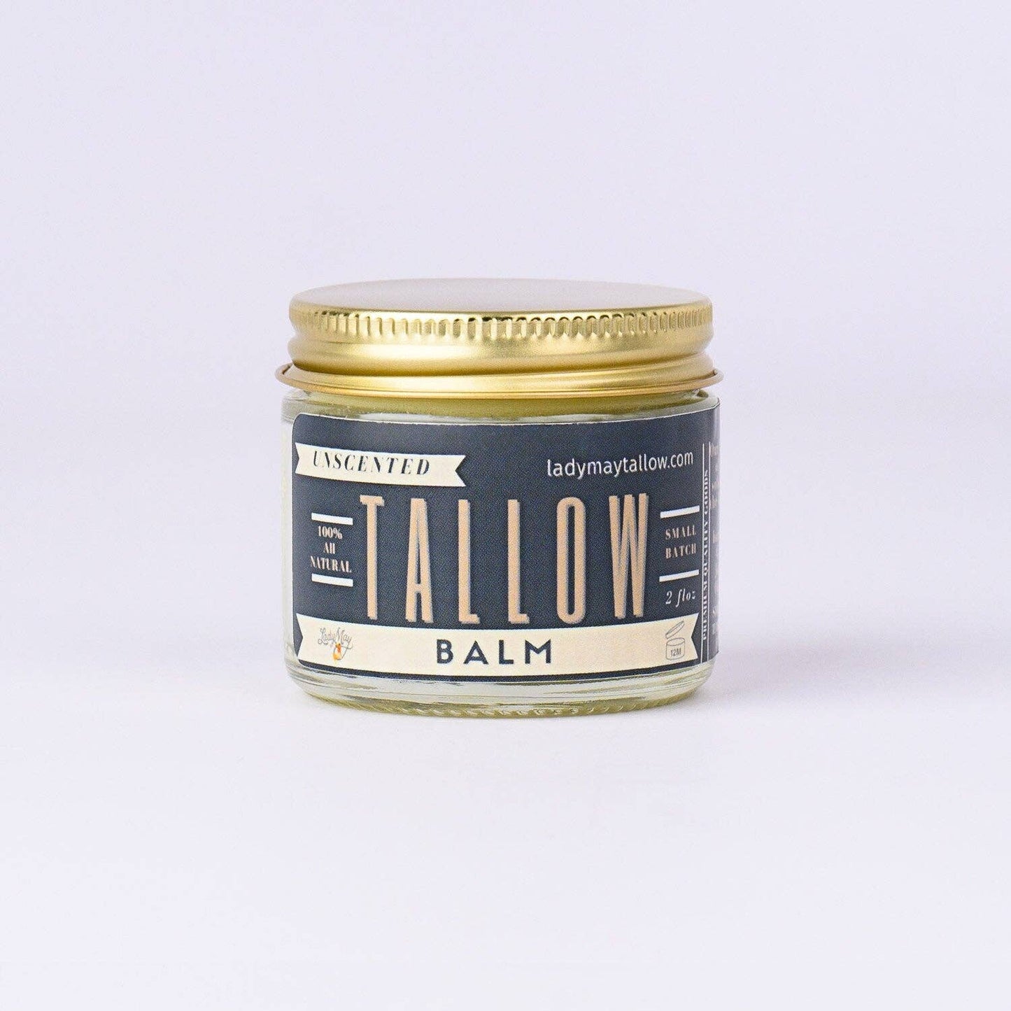 Unscented Tallow Balm – All-Natural Beef Tallow Moisturizer - Blessings Grow Meadows