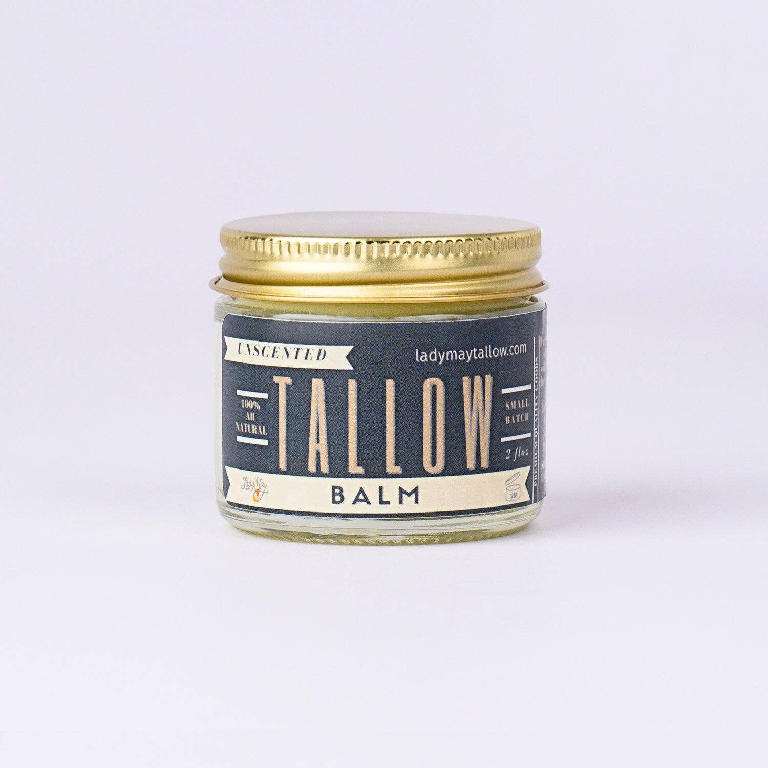 Unscented Tallow Balm – All-Natural Beef Tallow Moisturizer - Blessings Grow Meadows