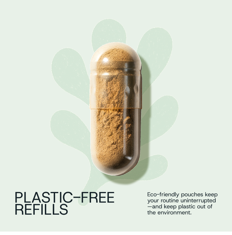 Winnow Daily Probiotic refill packs featuring multiple sachets with probiotic supplement powder for digestive health.