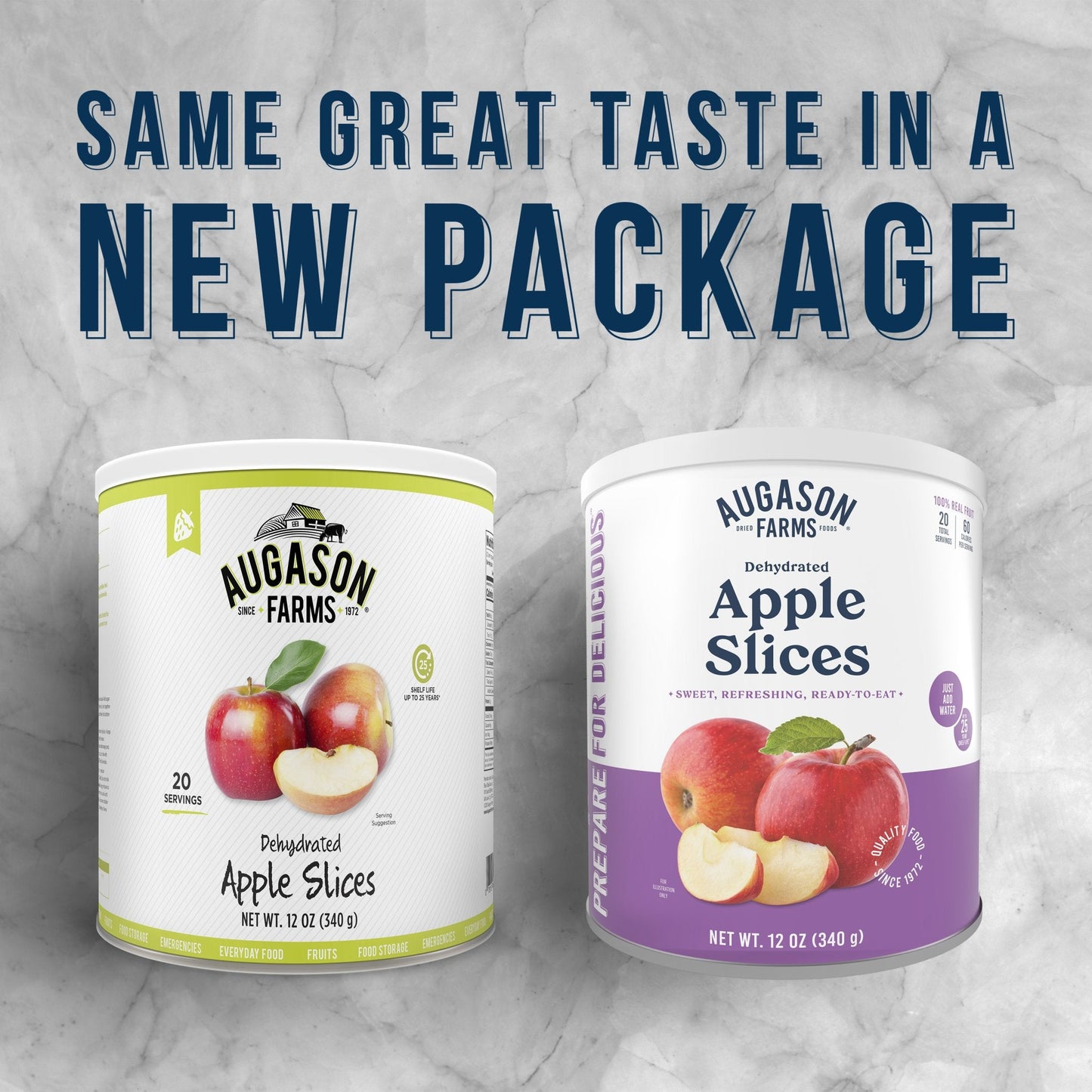 Dehydrated Apple Slices Can, 20 Servings - Blessings Grow Meadows