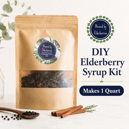 DIY Quart size Elderberry Syrup kit