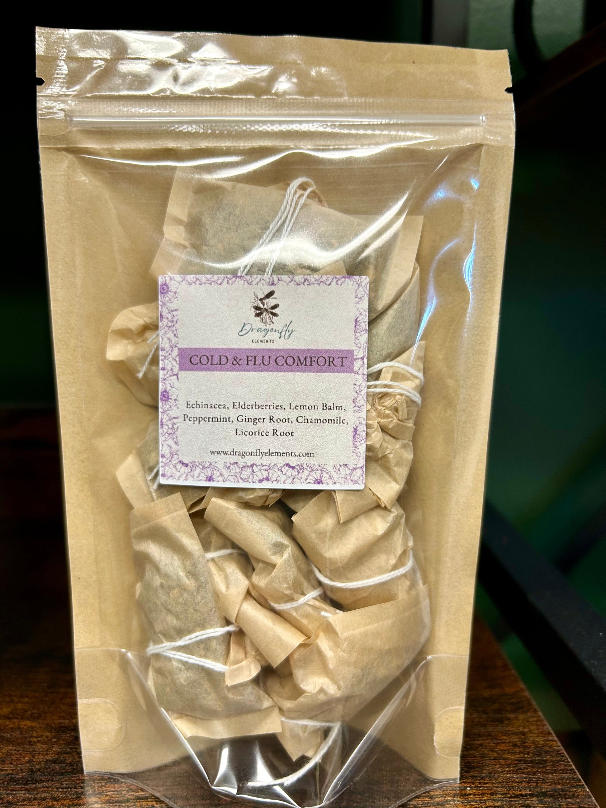 Cold & Flu Comfort Tea Blend - Blessings Grow Meadows