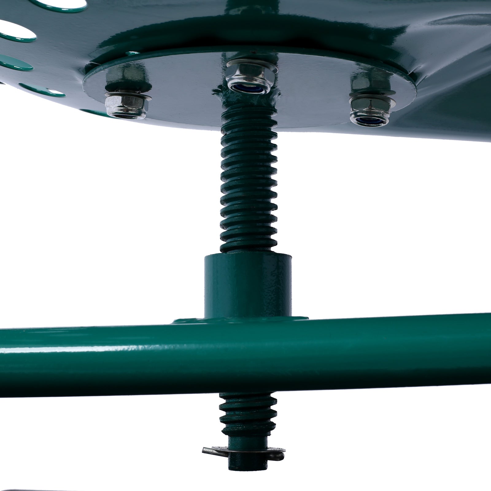 Rolling Garden Scooter Garden Cart Seat with Wheels and Tool Tray, 360 Swivel Seat,Green - Blessings Grow Meadows