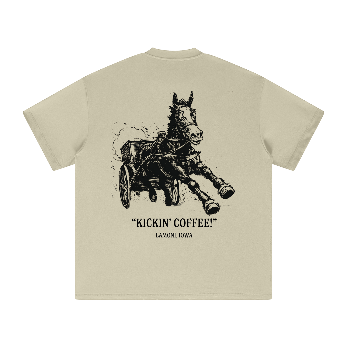 Buggy's "Kickin' Coffee" Heavyweight T-Shirt