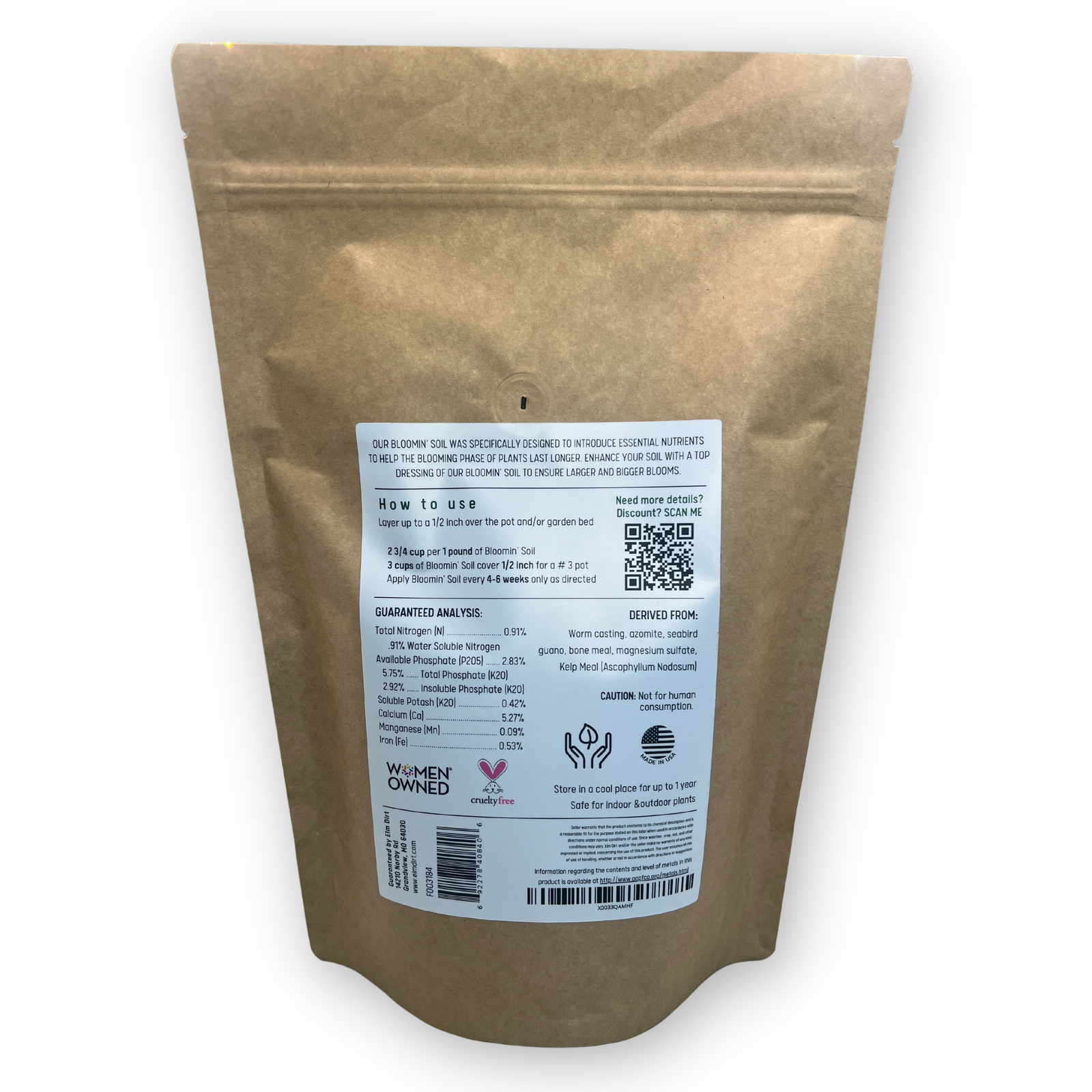 Bloomin' Soil by Elm Dirt - Blessings Grow Meadows