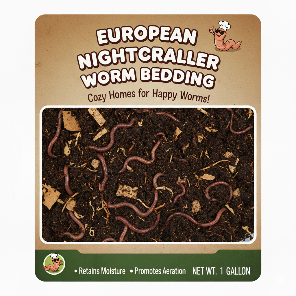 European Nightcrawler Food - Best Bedding (SC)