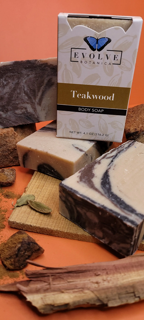 Standard Soap - Teakwood - Blessings Grow Meadows -