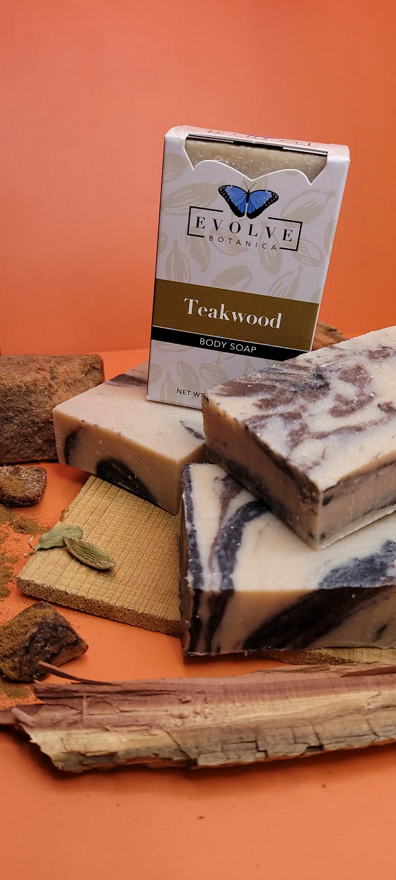 Standard Soap - Teakwood - Blessings Grow Meadows -