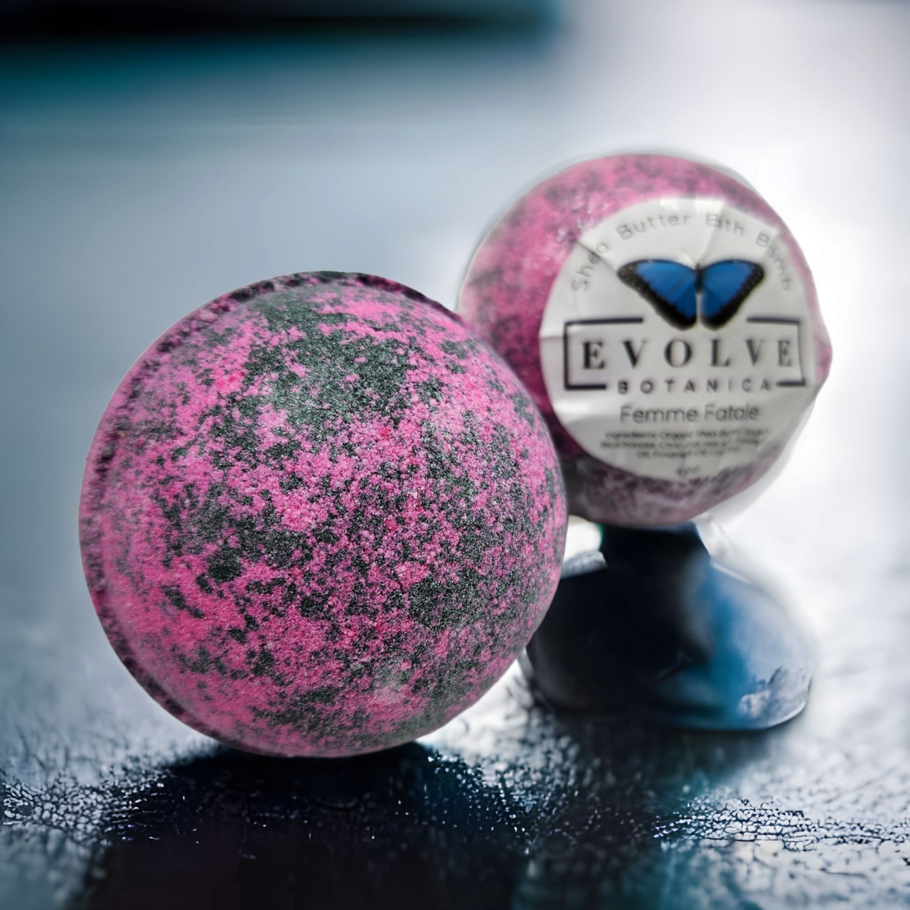 Bath Bomb - Femme Fatale (Seasonal - Valentines) - Blessings Grow Meadows