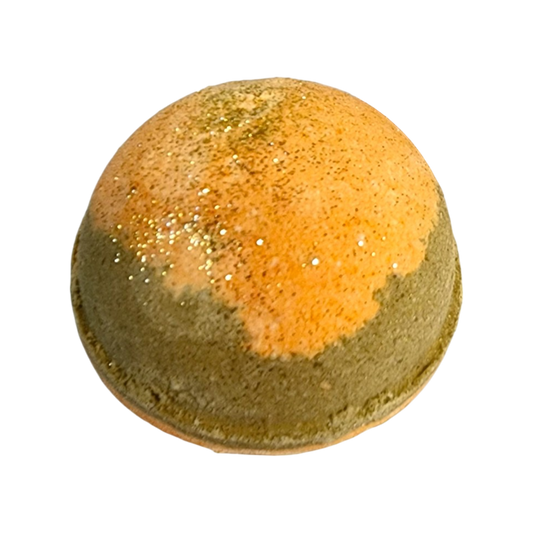 Bath Bomb - Gingersnapped ( Christmas - Holiday ) - Blessings Grow Meadows