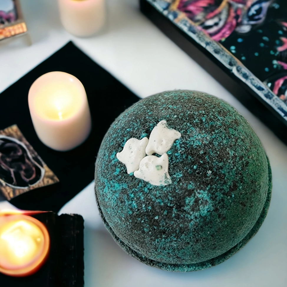 Bath Bomb - Haunted (Seasonal - Halloween) - Blessings Grow Meadows