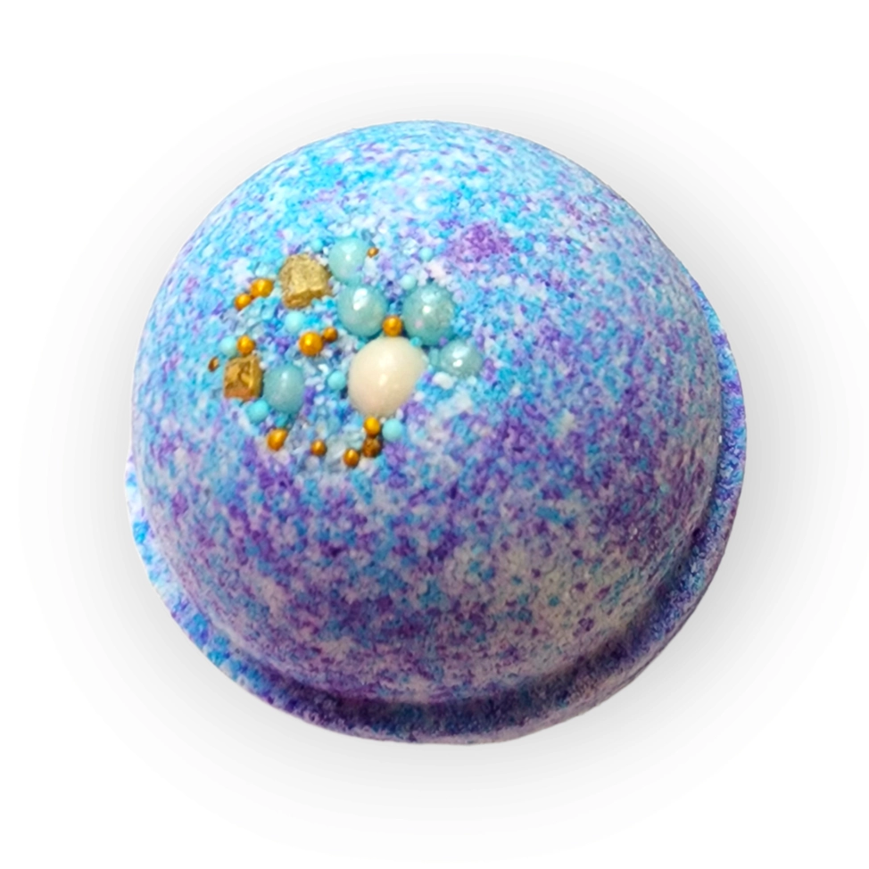 Bath Bomb - Sea Glass - Blessings Grow Meadows -