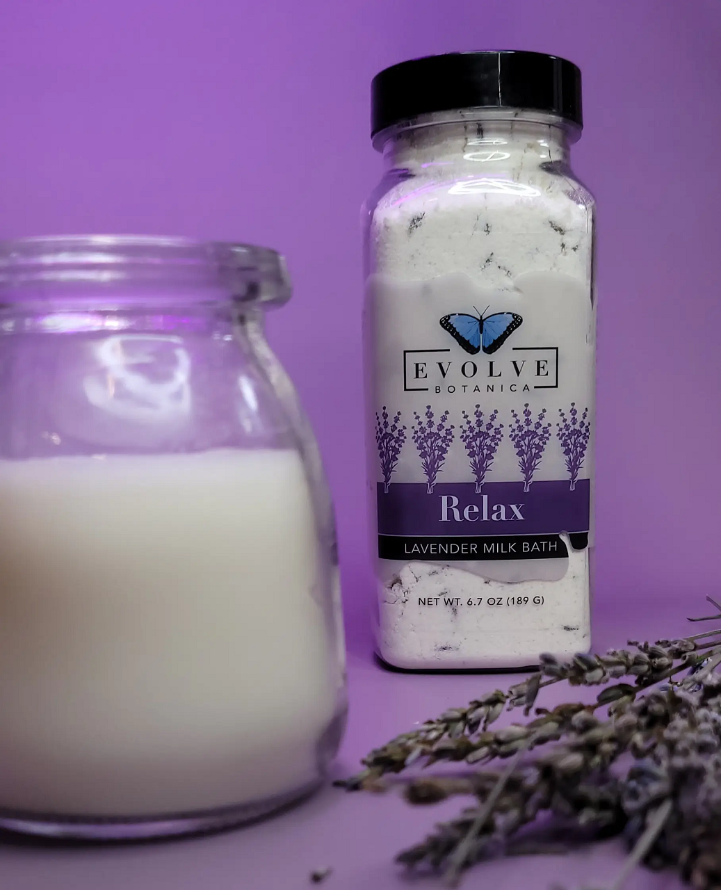 Milk Bath - Relax (Lavender) - Blessings Grow Meadows