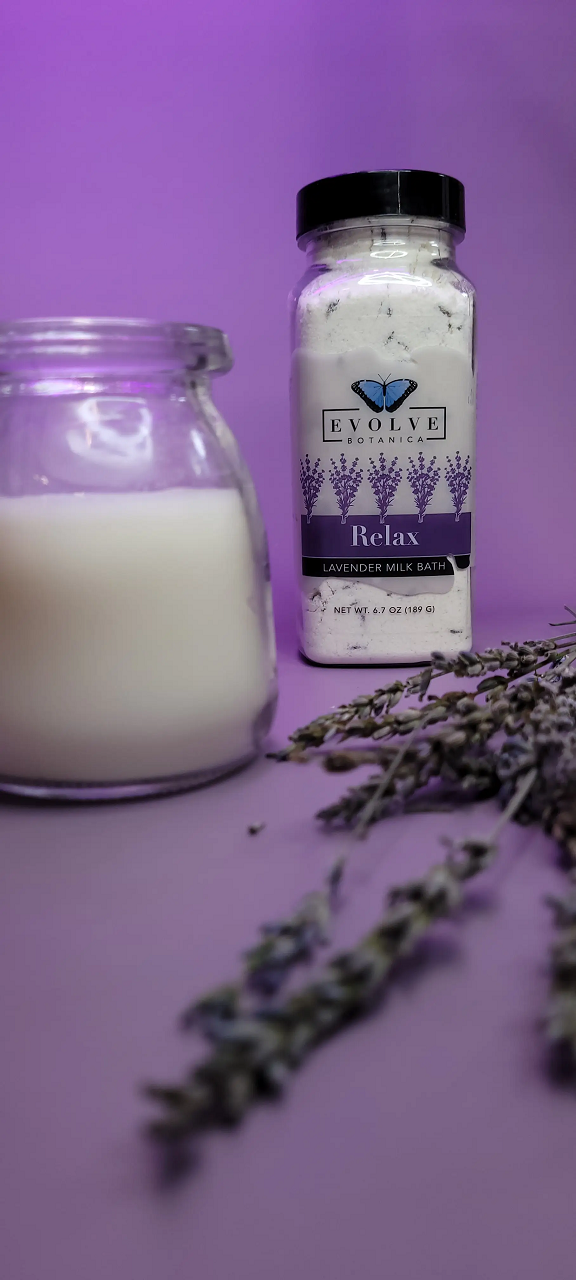 Milk Bath - Relax (Lavender) - Blessings Grow Meadows