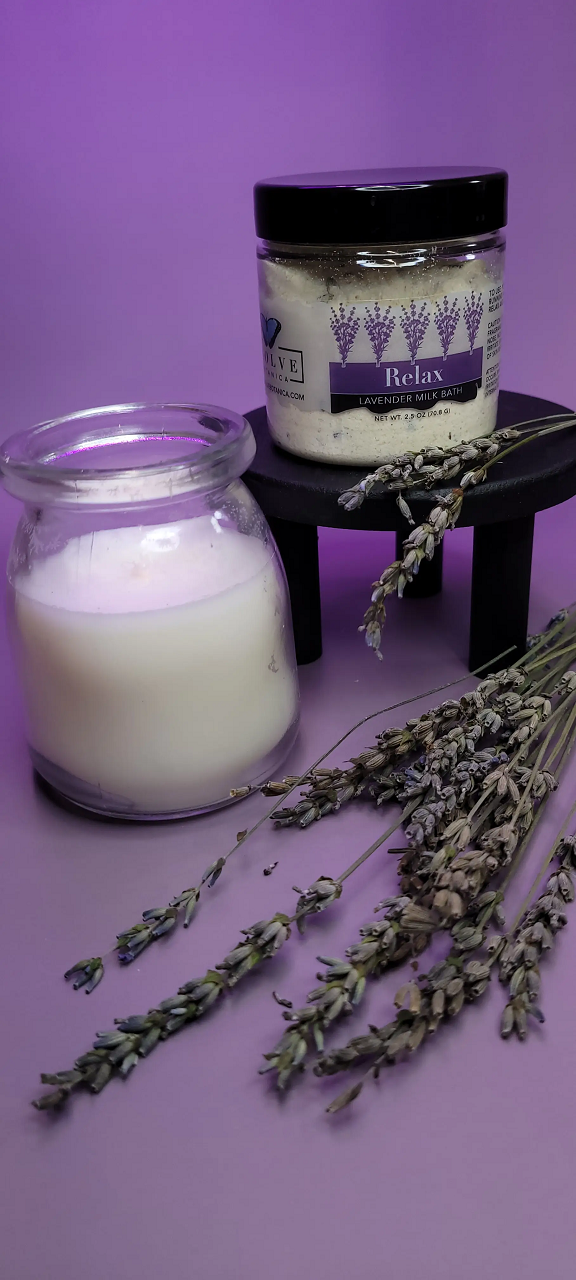 Milk Bath - Relax (Lavender) Mini - Blessings Grow Meadows