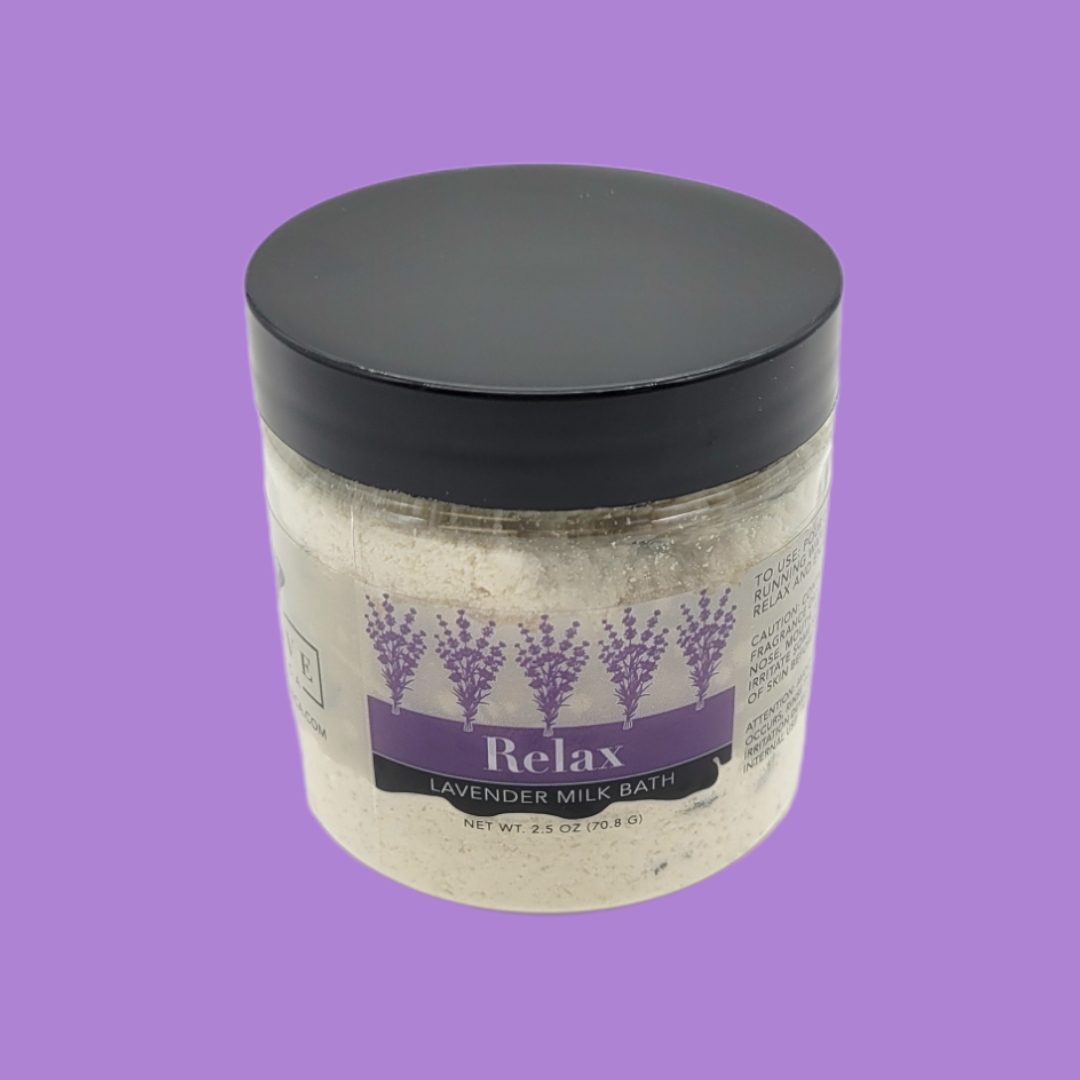 Milk Bath - Relax (Lavender) Mini - Blessings Grow Meadows