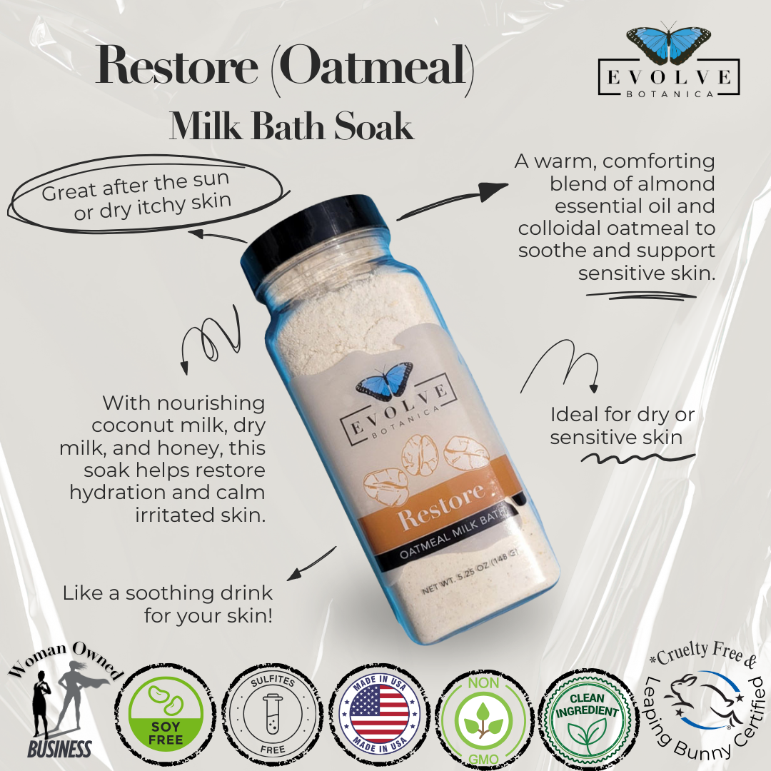 Milk Bath - Restore (Oatmeal) - Blessings Grow Meadows