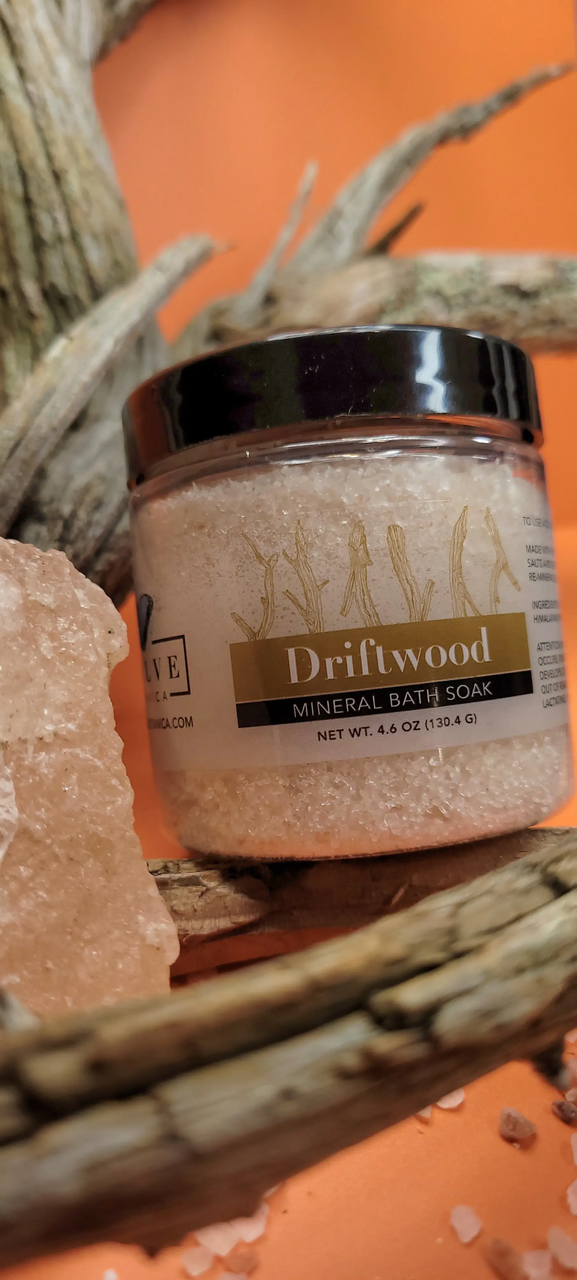 Mineral Soak - Driftwood (Bath Salt) Mini - Blessings Grow Meadows