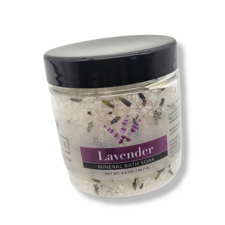 Mineral Soak - Lavender Spa (Bath Salt) Mini - Blessings Grow Meadows